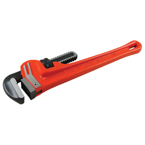 Pipe Wrench, 1-1/2" Jaw Capacity, 10" Long Planification Entrepots Molloy