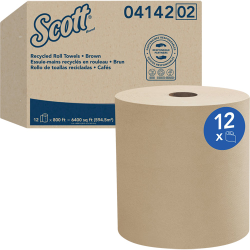 Scott&reg; Universal Hard Roll Towels, 1 Ply, Standard, 800' L Planification Entrepots Molloy