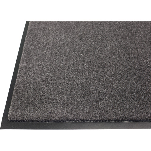 Poly-Tuft Matting, Wiper, 4' x 6' x 5/16", Charcoal Planification Entrepots Molloy
