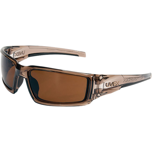 Lunettes de s&eacute;curit&eacute; Uvex Hypershock, Lentille Espresso, Anti-&eacute;gratignures/Polaris&eacute;, ANSI Z87+ Planification Entrepots Molloy
