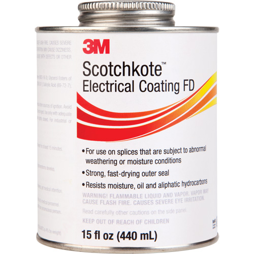 Scotchkote Electrical Coating FD, Clear, 15 oz., Can Planification Entrepots Molloy