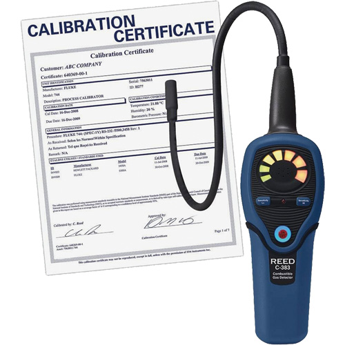Combustible Gas Leak Detector, 5 ppm, Display & Sound Alert Planification Entrepots Molloy