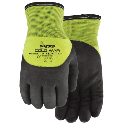Gants thermiques Stealth Cold War, T-Grand, R&ecirc;vetement Mousse de nitrile Planification Entrepots Molloy