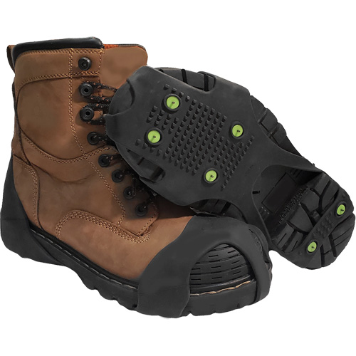 Icetred Full-Sole Traction Device, Rubber, Stud Traction, Large Planification Entrepots Molloy