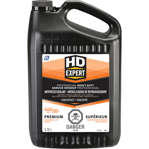 Antigel/liquide de refroidissement concentr&eacute; pour dur&eacute;e de vie prolong&eacute;e pour moteur diesel Turbo Power, 3,78 L, Gallon Planification Entrepots Molloy