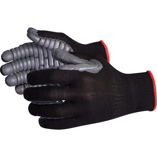 Vibrastop Anti-Vibration Full-Finger Gloves, Size Large, Synthetic Palm Planification Entrepots Molloy