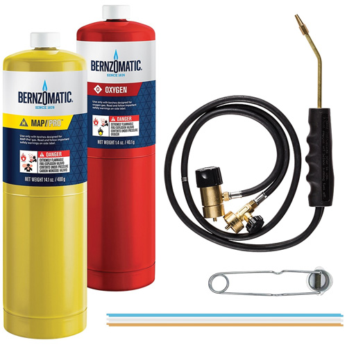 Ensemble de chalumeau de brasage, Oxyg&egrave;ne Planification Entrepots Molloy