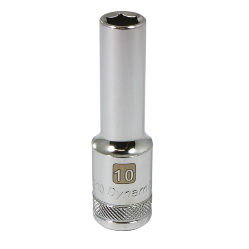 Douille m&eacute;trique, 10 mm, Prise 1/2", 6 pans, Profond Planification Entrepots Molloy