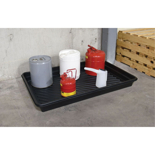Plateaux Ultra-Utility Trays, 24" lo x 36" la x 4,75" h, Cap. de d&eacute;versement 18 gal. US Planification Entrepots Molloy