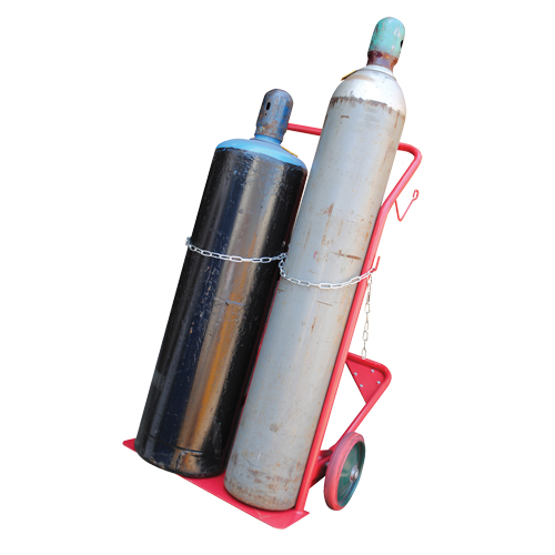 Chariot pour bouteilles, Roues Caoutchouc moul&eacute;, Base de 25-1/2"la x 7"lo, 350 lb Planification Entrepots Molloy