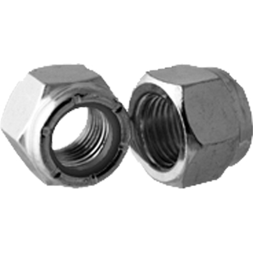 NTU Thin Heavy Series Locknut Nylon Insert, 3/4"-10 Dia., Zinc Plated Planification Entrepots Molloy