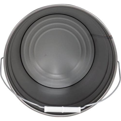 Seau, Acier, 5 gal. Planification Entrepots Molloy