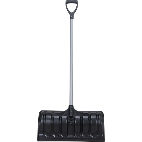 Snow Pusher, Polypropylene Blade, D-Grip Handle, 24-1/2" W Planification Entrepots Molloy
