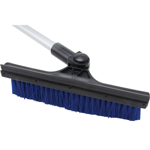 Brosse &agrave; neige t&eacute;lescopique, T&eacute;lescopique, lame Polypropyl&egrave;ne, 32-1/2" Longueur, Bleu Planification Entrepots Molloy