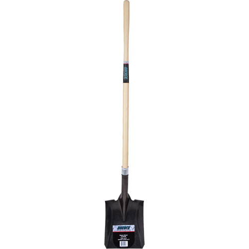 Pelle carr&eacute;e robuste, Bois dur, Lame Acier au carbone, Manche en Droit, Longueur 48" Planification Entrepots Molloy