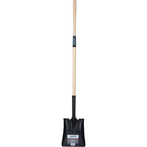 Pelle carr&eacute;e, Bois dur, Lame Acier durci, Manche en Droit, Longueur 48" Planification Entrepots Molloy
