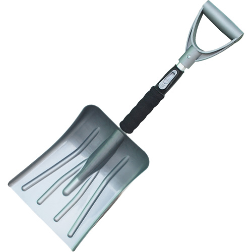 Collapsible Snow Shovel, Polypropylene Blade, 10" Wide, D-Grip Handle Planification Entrepots Molloy