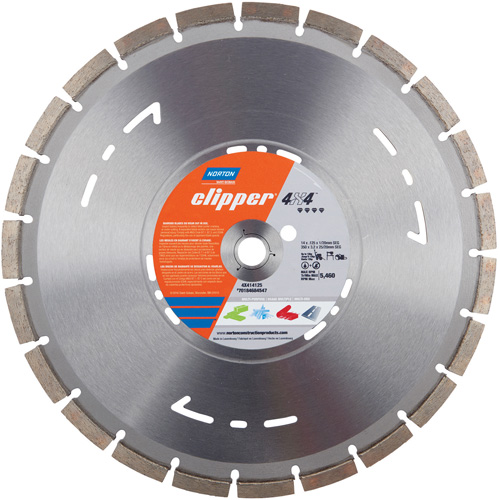 Clipper 4X4 Multi-Purpose Dry Segmented High-Speed Blade Planification Entrepots Molloy