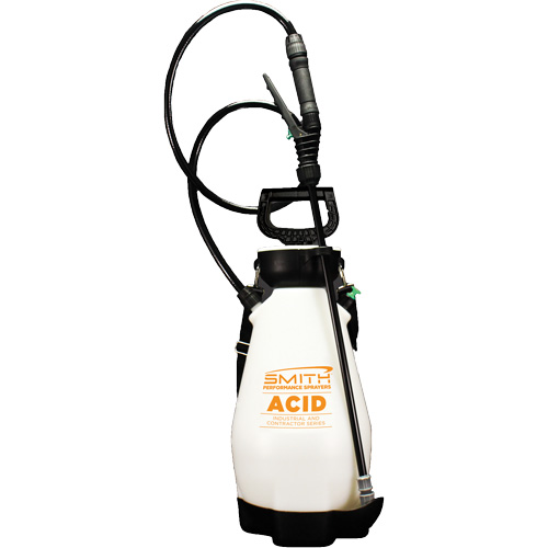 Vaporisateur d'acide &agrave; compression s&eacute;rie industriel & entrepreneur, 2 gal. (9 L), Poly&eacute;thyl&egrave;ne, Lance de 21" Planification Entrepots Molloy