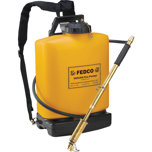 Pompe &agrave; incendie Fedco, 5 gal. (18,9 L), Plastique Planification Entrepots Molloy