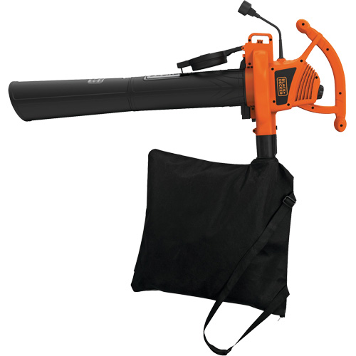 Souffleur/aspirateur/broyeur de feuilles, Vitesse d'air 210 mi/h, &eacute;lectrique Planification Entrepots Molloy