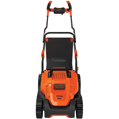 Lawn Mower with Comfort Grip Handle, Push Walk-Behind, Electric, 15" Cutting Width Planification Entrepots Molloy