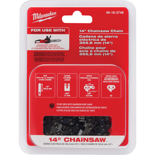 14" Chain for Chainsaw Planification Entrepots Molloy
