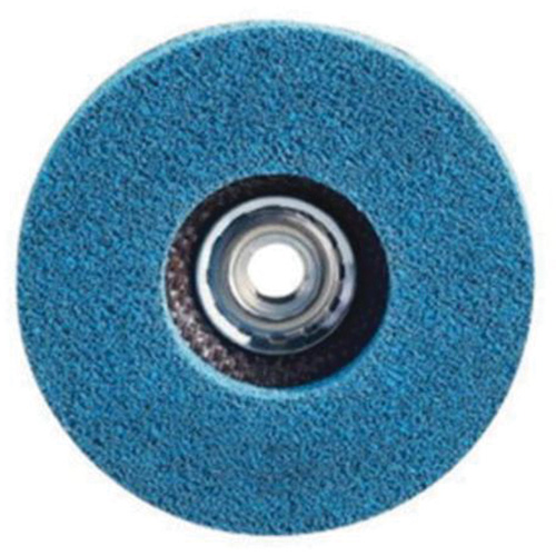 Disques &agrave; moyeu d&eacute;port&eacute; non tiss&eacute;s rapides Bear-Tex, 4-1/2" dia., Grain Fin, Oxyde d'aluminium Planification Entrepots Molloy