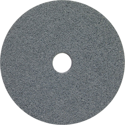 Disques unifi&eacute;s non tiss&eacute;s, 6" x 1", Arbre de 1", Grain de Fin, Carbure de silicium Planification Entrepots Molloy