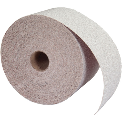 Rouleau en papier PSA, Oxyde d'aluminium, 2-3/4" la x 135' lo, Grain 180 Planification Entrepots Molloy