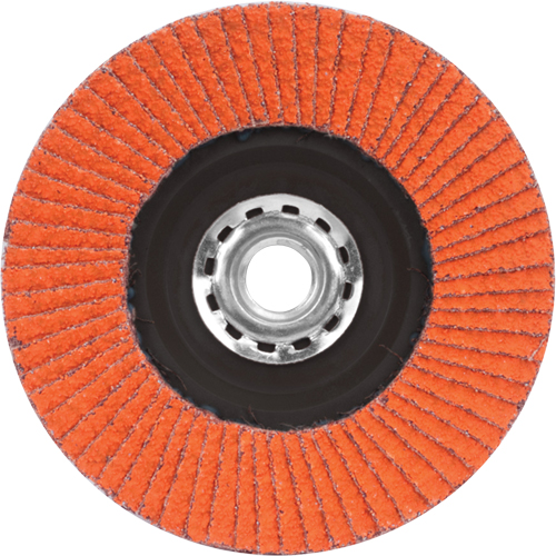 Disques &agrave; lamelles - Quick Trim SG Blaze R980P, 4-1/2" x 5/8"-11, Type 27, Grain 40, C&eacute;ramique Planification Entrepots Molloy