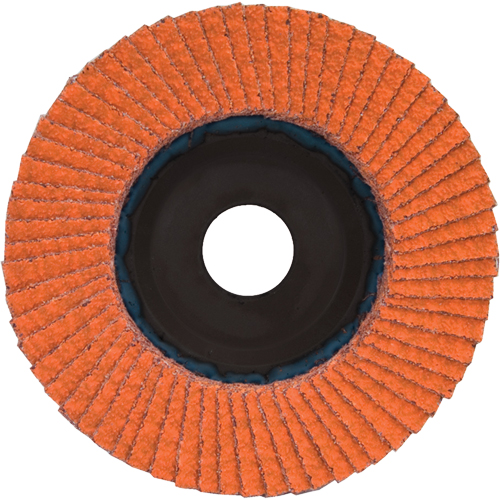 Flap Discs - Quick Trim SG Blaze R980P, 4-1/2" x 7/8", Type 27, 40 Grit, Ceramic Planification Entrepots Molloy