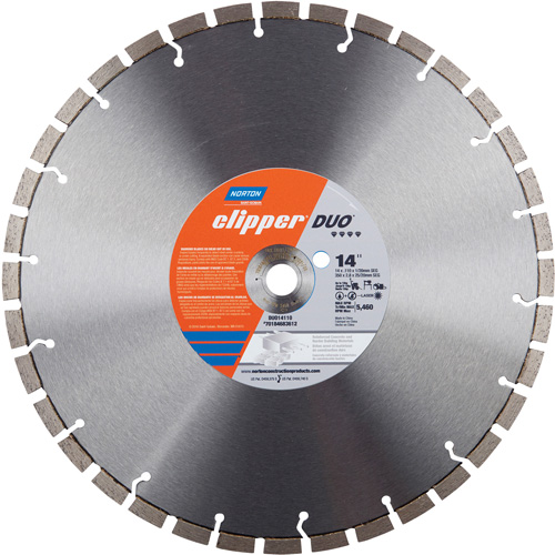Clipper&reg; Duo Segmented Saw Blade Planification Entrepots Molloy