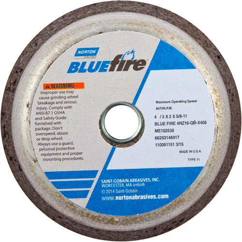 Disque &agrave; &eacute;barbage portatif non renforc&eacute; BlueFire Planification Entrepots Molloy