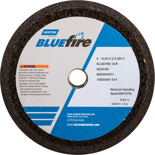 Disque &agrave; &eacute;barbage portatif non renforc&eacute; BlueFire Planification Entrepots Molloy