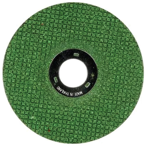Meule flexible Green Corps, 4-1/2" x 1/8", Arbre 7/8", C&eacute;ramique, Type 27 Planification Entrepots Molloy