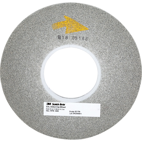 Scotch-Brite EXL Deburring Wheel Planification Entrepots Molloy