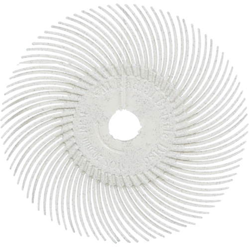 Scotch-Brite Radial Bristle Disc, Aluminum Oxide, 120 Grit, 3" Dia. Planification Entrepots Molloy