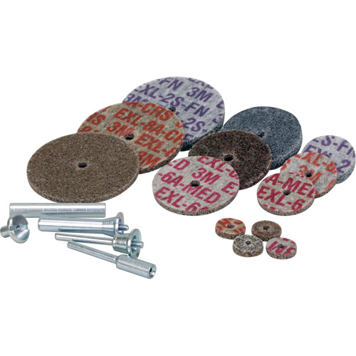 Jeu de roues unitaris&eacute;es Scotch-Brite 992S Planification Entrepots Molloy