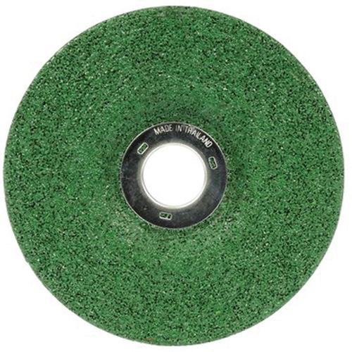 Green Corps Flexible Grinding Wheel, 5" x 1/4", 7/8" Arbor, Ceramic, Type 1 Planification Entrepots Molloy