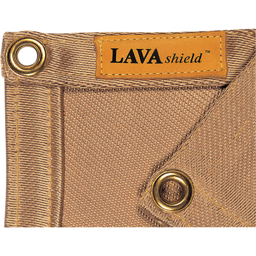 18-Oz. Silica Lavashield Welding Blanket, 3' W x 3' L, Rated Up To 1472°F(800°C) Planification Entrepots Molloy