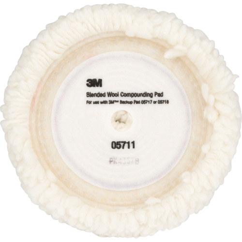 Compounding Pad, 9" Dia., Wool Planification Entrepots Molloy