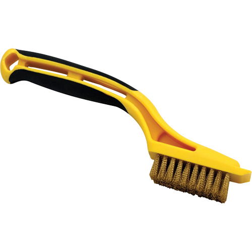 Mini-brosse, Laiton, 5 x 10 rangs de fils, Longueur 8-1/4" Planification Entrepots Molloy