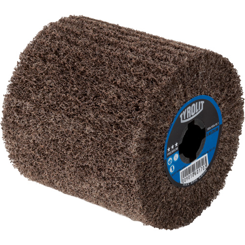 Pro-Line Surface Conditioning Drum, 4" Dia. x 4" W, 3/4" Arbor, Coarse Grit, Aluminum Oxide Planification Entrepots Molloy