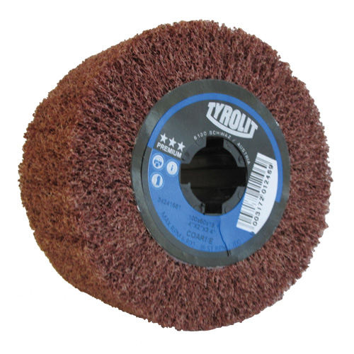 Pro-Line Surface Conditioning Drum, 4" Dia. x 2" W, 3/4" Arbor, Coarse Grit, Aluminum Oxide Planification Entrepots Molloy