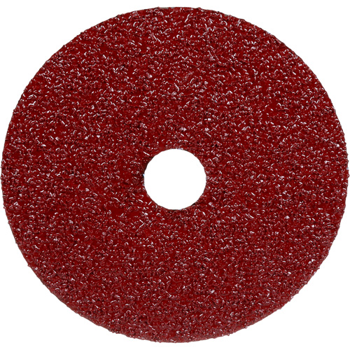 Disque en fibre 782C, Grain de c&eacute;ramique, 36+, 5" Dia x 7/8" Arbre Planification Entrepots Molloy