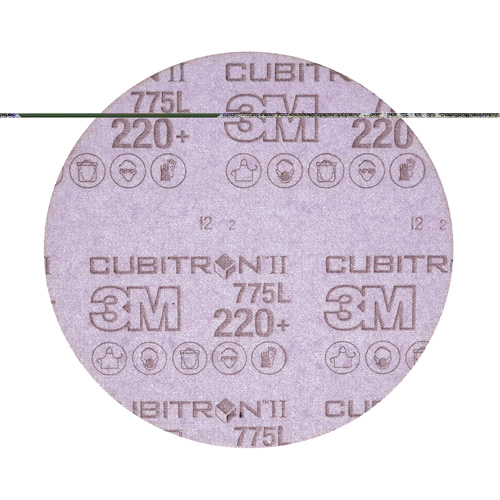 3M Hookit Film Disc, 6" Dia., 220+ Grit, Ceramic, C-Weight Planification Entrepots Molloy