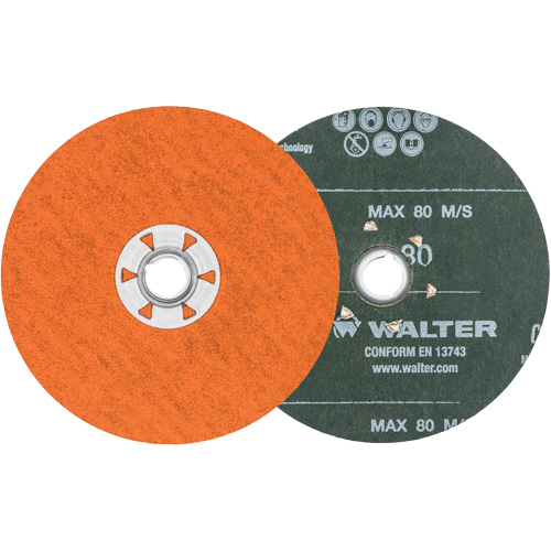 Disque de sablage Coolcut XX, 5" dia., Grain 80, C&eacute;ramique Planification Entrepots Molloy