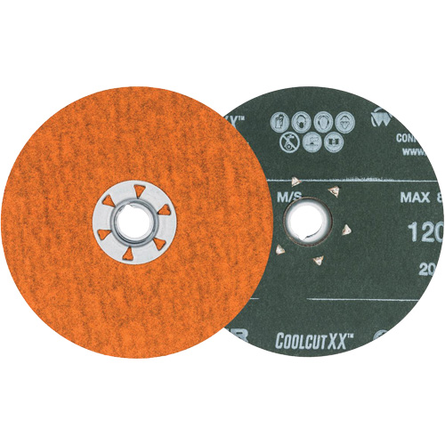 Coolcut XX Sanding Disc, 5" Dia., 120 Grit, Ceramic Planification Entrepots Molloy