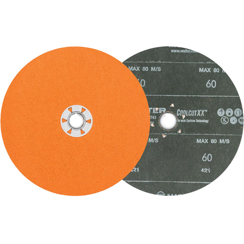 Disque de sablage Coolcut XX, 7" dia., Grain 60, C&eacute;ramique Planification Entrepots Molloy